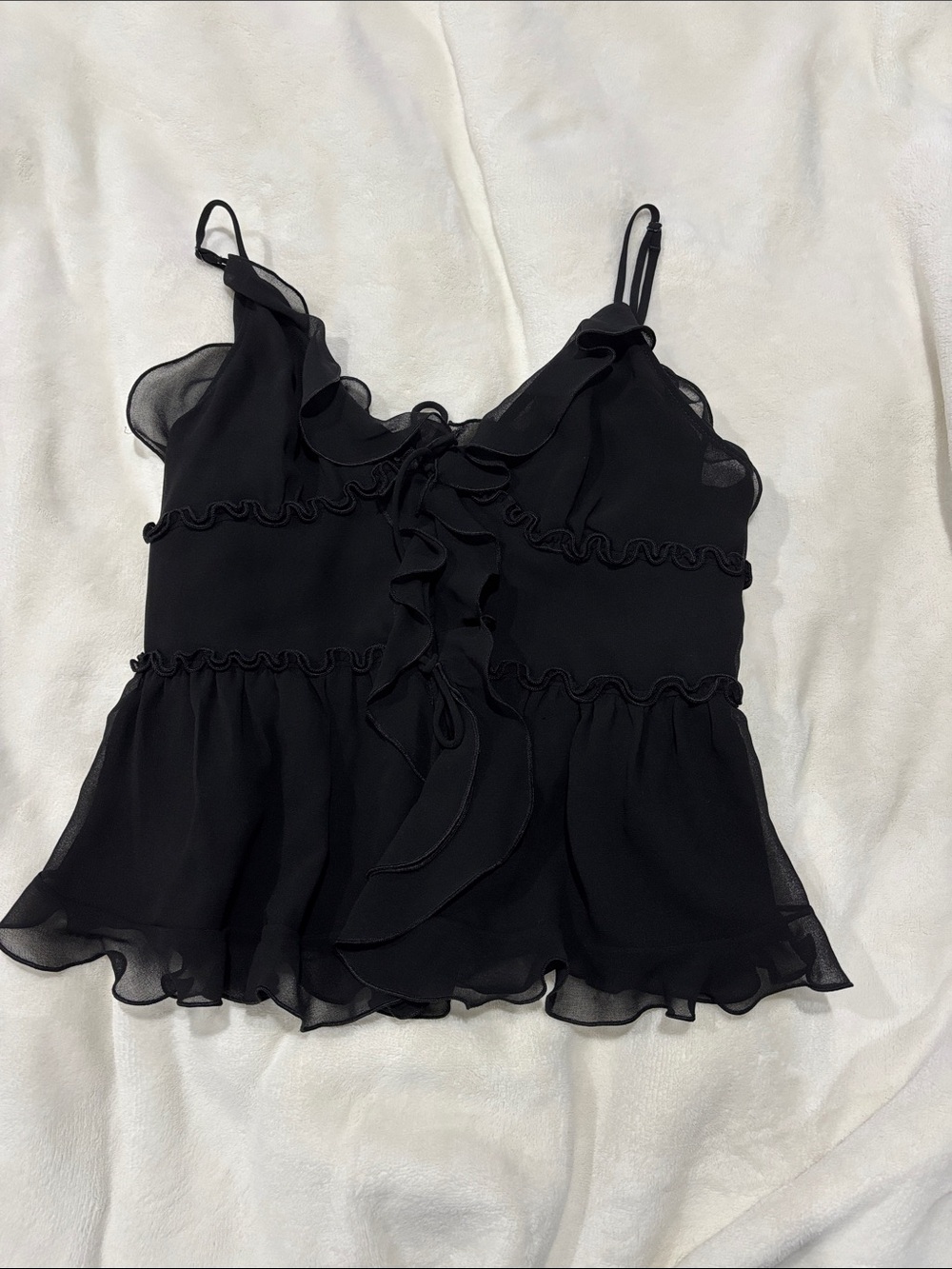 Aritzia Wilfred Amore Camisole Black Size XS